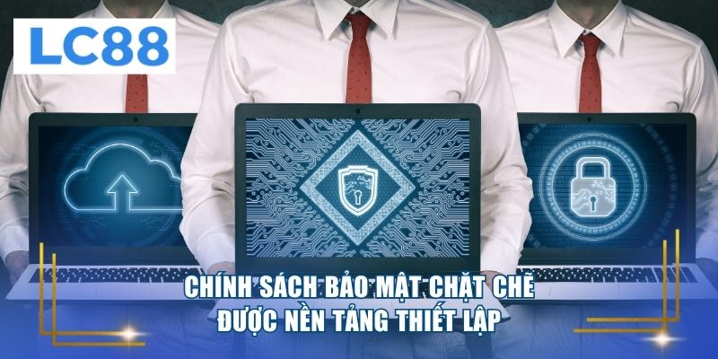 Chính sách bảo mật chặt chẽ được nền tảng thiết lập 