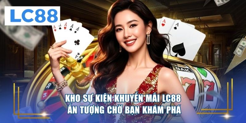 Kho sự kiện khuyến mãi LC88 ấn tượng chờ bạn khám phá 